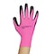 Safe Handler Nitrile Firm Grip Work Gloves, OSFM, Pink (12-Pack) BLSH-ESRG-17P - alternate 1